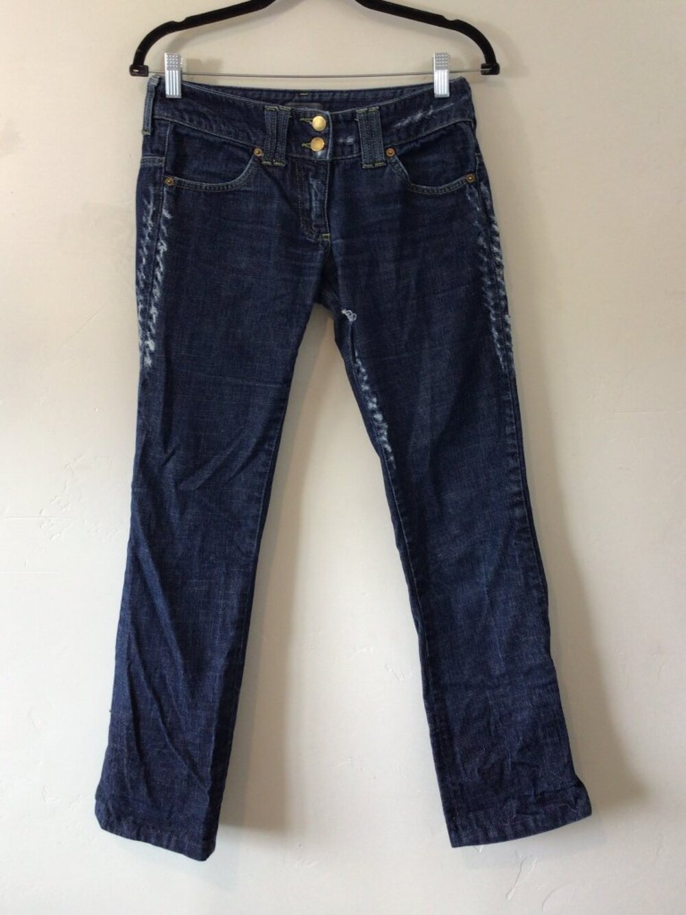 Motivi Distressed Straight Leg Jeans